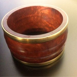 - Antique root beer Bakelite bangle